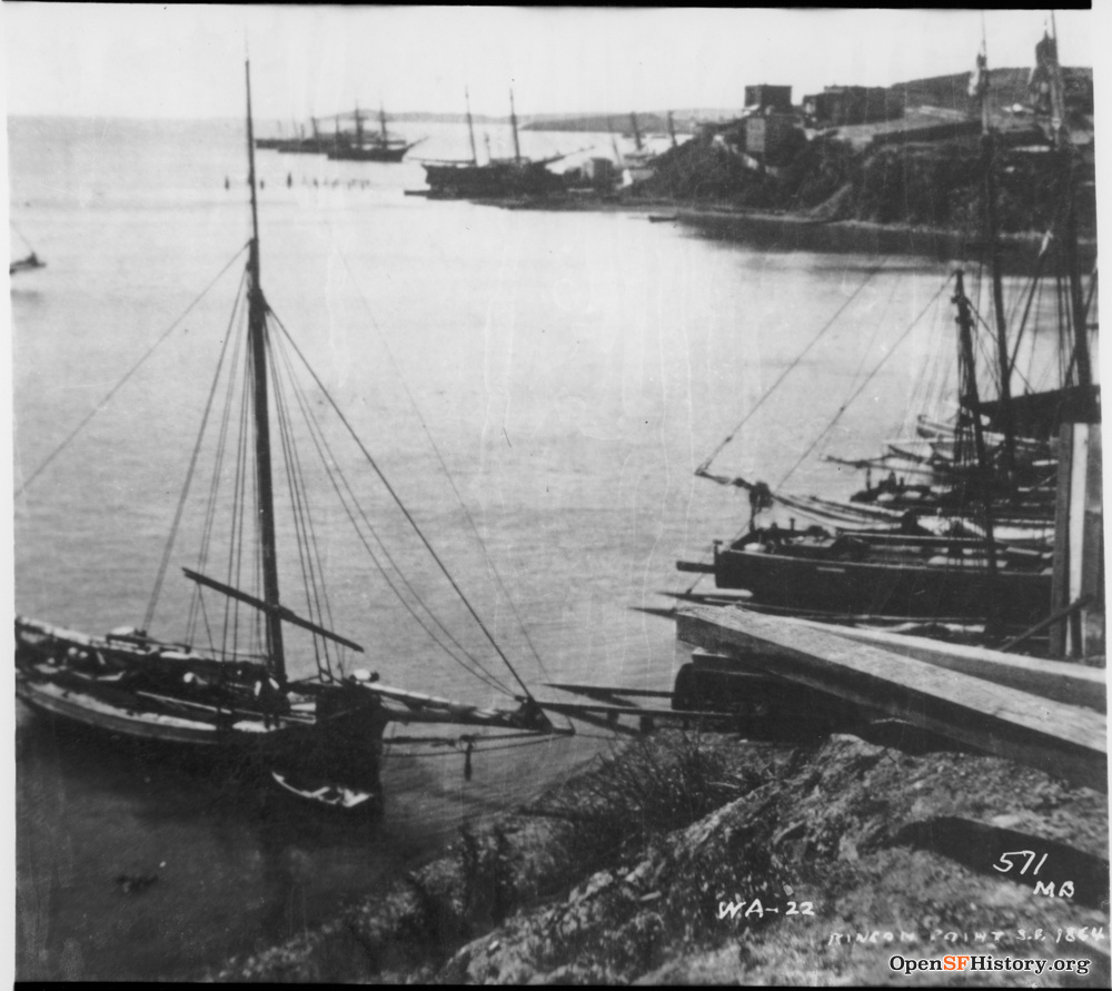 Ships at harbor.